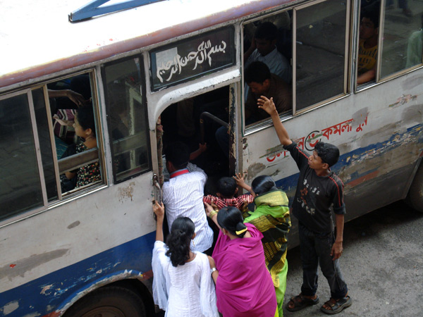 Bus in Dhaka, 2009