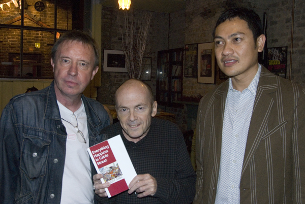 Roger Mills, Phil Maxwell and Hazuan Hashim. Wilton's London 2011 
