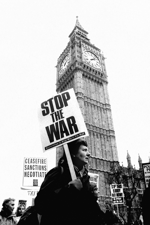 Demonstrator. London 2003