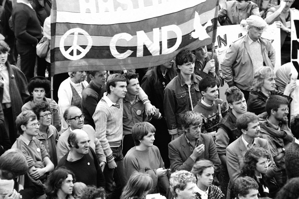 CND meeting at Labour Party Conference. Brighton 1990's