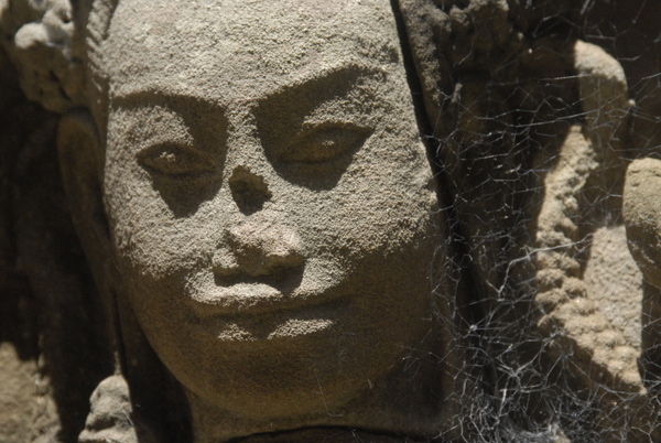Head sculpture. Angkor Wat, Cambodia 2009