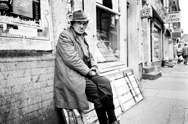 Man with a hat, Brick Lane c.1986