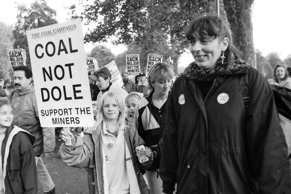 Demonstration in London, c. 1984