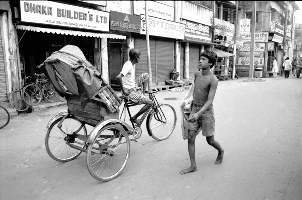 Rickshaw, Dhaka c. 1992