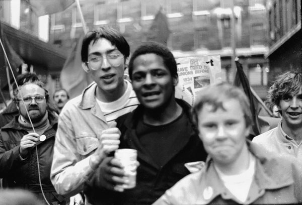 March against unemployment, Liverpool 1980's