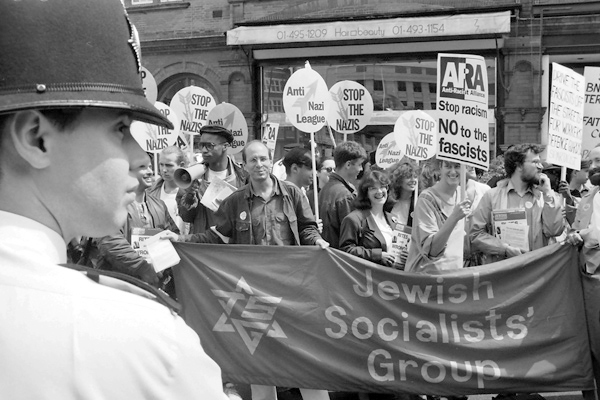 Anti Fascist demonstration, Central London c 1996