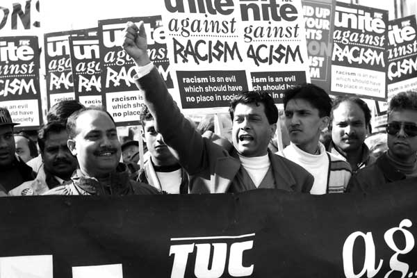 TUC Anti Racist Demo, East London 1994