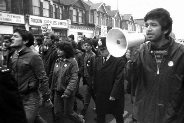 Newham 7 demonstration 1985