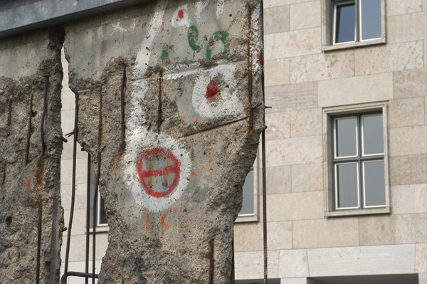 A section of the Berlin wall 2002