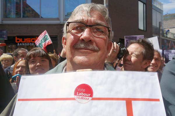 A supporter for democracy in the Labour Party
