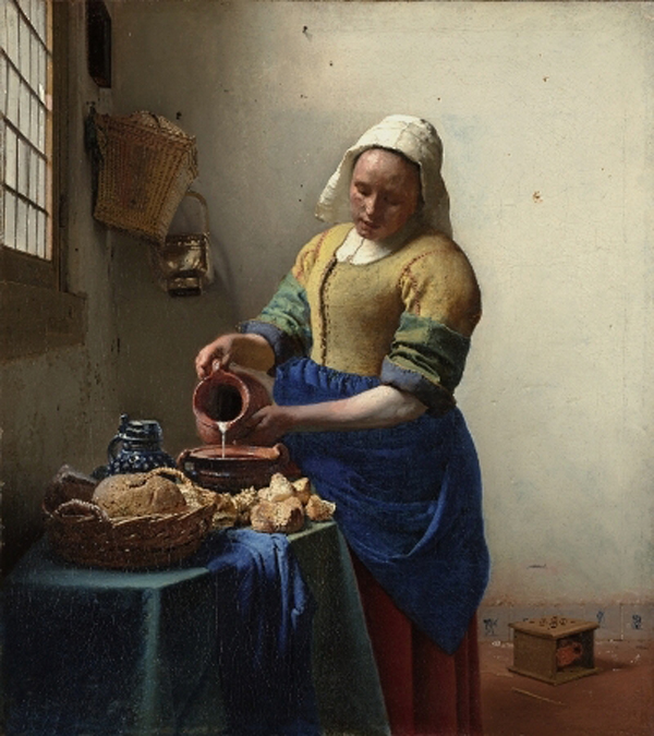 'Milkmaid' by Vermeer