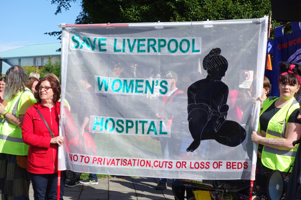 Campaign to save Liverpool Women's Hospital 2016