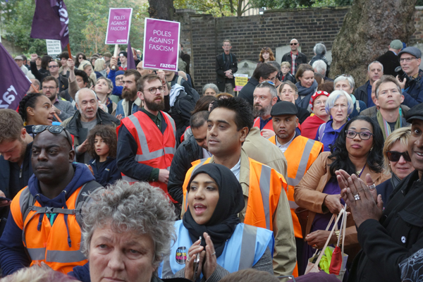 80th anniversary Cable Street Rally 2016