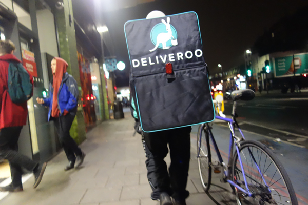 Deliveroo delivery 2016