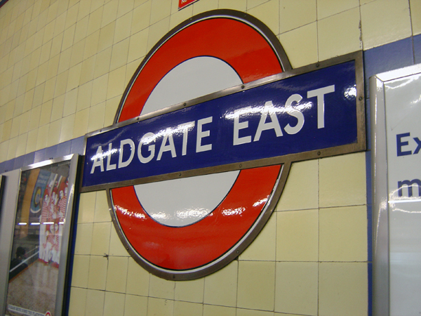 London Underground (Aldgate East) 2004