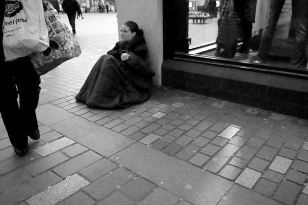 Homeless. Liverpool 2017.