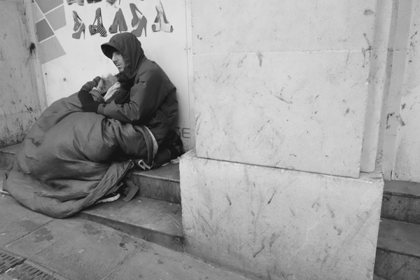 Homeless.  Liverpool 2017.