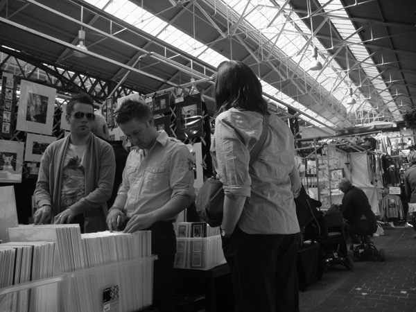 Spitalfields market 2010.