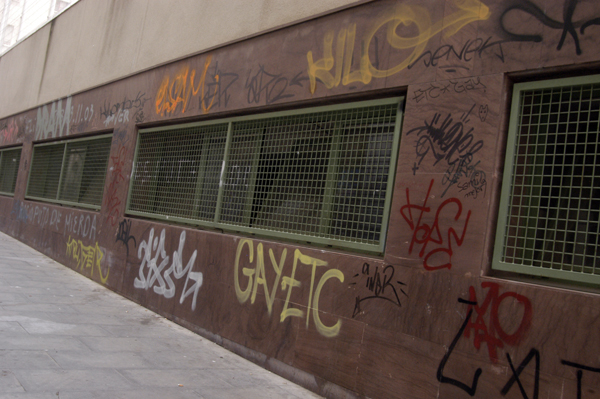 Graffiti. Barcelona 2015.