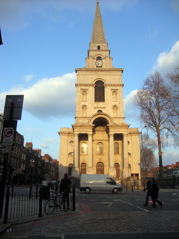 Christ Church. Spitalfields, East London 2010. 
