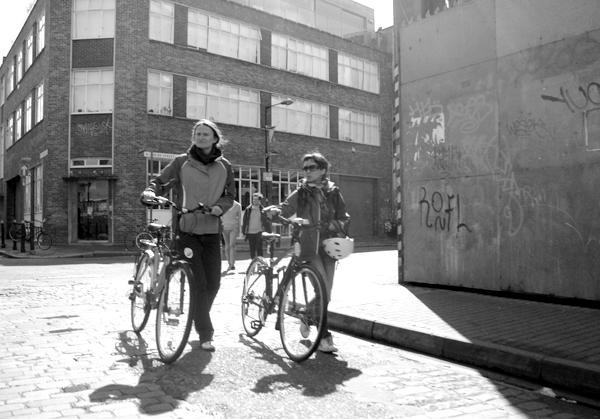 Bicycles. Spitalfields, East London 2010.