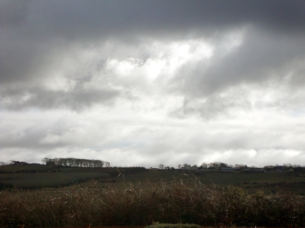 Dark clouds in Kerry. March 2010.