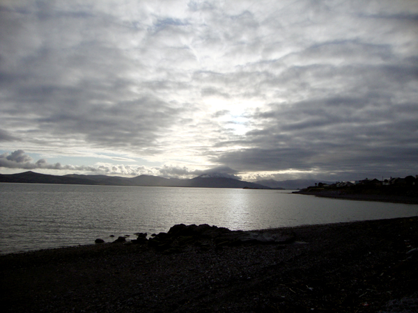 Sun, clouds and the sea in Kerry. Ireland 2010.