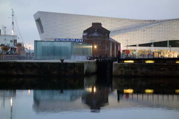 The Museum of Liverpool on the waterfont. Liverpool January 2018.