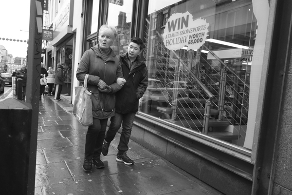 Arm in arm. Bold Street, Liverpool 2017