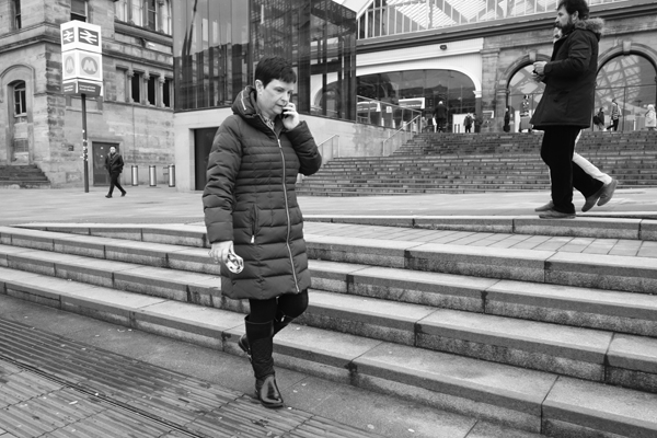 Woman. Lime Street, Liverpool 2017 